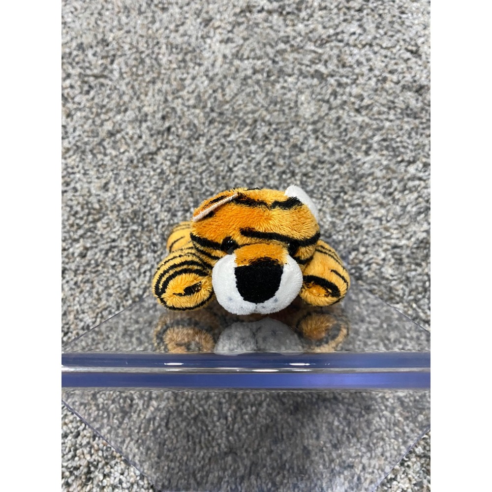Adventure Planet Tiger Plush Kids Small Orange Excellent Striped Bean Bag Toy